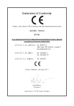 Предварительный просмотр 39 страницы Clas Ohlson IRF4S Instruction Manual