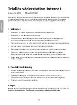 Preview for 20 page of Clas Ohlson IW001 Manual