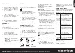 Предварительный просмотр 4 страницы Clas Ohlson IW003N Instructions Manual