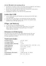 Preview for 52 page of Clas Ohlson iWood 55 BT STAND Instruction Manual