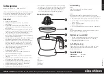 Предварительный просмотр 2 страницы Clas Ohlson JC5511 Instruction Manual