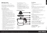 Предварительный просмотр 5 страницы Clas Ohlson JC5511 Instruction Manual