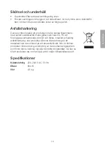 Preview for 13 page of Clas Ohlson JE5511 Manual