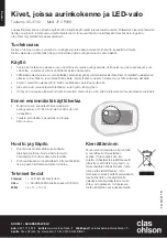 Preview for 4 page of Clas Ohlson JF-CP009 Quick Start Manual