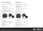 Preview for 2 page of Clas Ohlson JL037291N Quick Manual