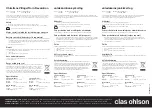 Clas Ohlson JLX19009-MTDC Quick Start Manual предпросмотр