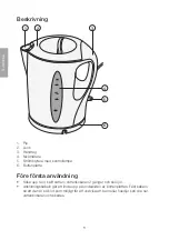 Предварительный просмотр 8 страницы Clas Ohlson KE7709-A Instructions For Assembly And Operation Manual