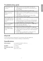 Preview for 7 page of Clas Ohlson KW-46iPH Instruction Manual