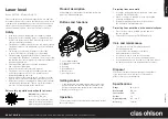 Clas Ohlson LD-LS 10 Instruction Manual preview