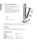 Предварительный просмотр 6 страницы Clas Ohlson LF-45R Instruction Manual