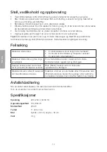 Preview for 14 page of Clas Ohlson LG-719SP Manual