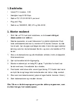 Preview for 17 page of Clas Ohlson LP-311 Instruction Manual