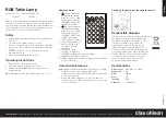 Предварительный просмотр 1 страницы Clas Ohlson LS7H01-UK Instruction Manual