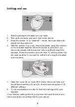 Preview for 4 page of Clas Ohlson Lunar 600 Instruction Manual