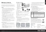 Clas Ohlson M30932AA10-EU Operating Instructions предпросмотр