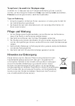 Preview for 41 page of Clas Ohlson MC-STW2018 Instruction Manual