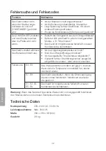 Preview for 42 page of Clas Ohlson MC-STW2018 Instruction Manual