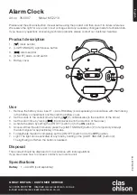 Clas Ohlson MC2219 Quick Start Manual preview