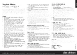 Preview for 1 page of Clas Ohlson MD-1000 User Manual