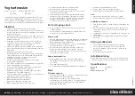 Preview for 3 page of Clas Ohlson MD-1000 User Manual