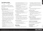 Preview for 5 page of Clas Ohlson MD-1000 User Manual