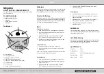 Preview for 3 page of Clas Ohlson MG-211F Instruction Manual