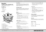 Preview for 4 page of Clas Ohlson MG-211F Instruction Manual