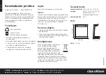 Preview for 4 page of Clas Ohlson MG010-14 Instructions For Use Manual