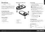 Предварительный просмотр 2 страницы Clas Ohlson ML-C Instruction Manual