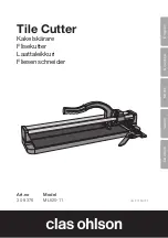 Clas Ohlson ML520-11 Instruction Manual preview