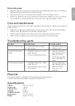 Preview for 7 page of Clas Ohlson MM720CPV-PM User Manual