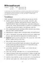 Preview for 20 page of Clas Ohlson MM720CPV-PM User Manual