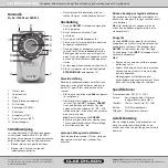 Предварительный просмотр 2 страницы Clas Ohlson MR-332 Instruction Manual