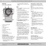 Предварительный просмотр 3 страницы Clas Ohlson MR-332 Instruction Manual