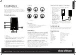 Предварительный просмотр 2 страницы Clas Ohlson MSC2009 Instruction Manual