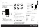 Предварительный просмотр 3 страницы Clas Ohlson MSC2009 Instruction Manual