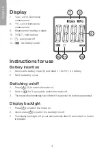 Предварительный просмотр 4 страницы Clas Ohlson MT-906 Manual