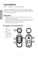 Предварительный просмотр 6 страницы Clas Ohlson MT-906 Manual