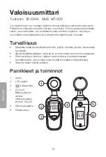 Предварительный просмотр 12 страницы Clas Ohlson MT-906 Manual