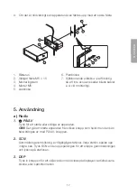 Preview for 17 page of Clas Ohlson NCD-7602 Manual