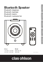 Preview for 1 page of Clas Ohlson NE-8302 User Manual