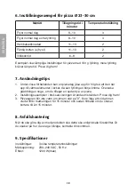 Preview for 12 page of Clas Ohlson NZ-1212B-UK User Manual