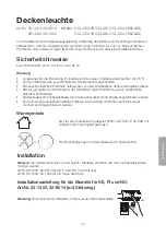 Preview for 19 page of Clas Ohlson OCL-564-1BC CLAS Instruction Manual