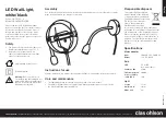 Clas Ohlson OCL-652W WH Quick Start Manual preview