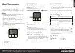 Предварительный просмотр 1 страницы Clas Ohlson OT5228B Manual