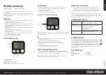 Предварительный просмотр 2 страницы Clas Ohlson OT5228B Manual