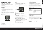 Preview for 4 page of Clas Ohlson OT5228B Manual