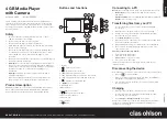 Clas Ohlson PDV242 Quick Start Manual предпросмотр