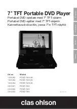 Clas Ohlson PDVD-196 Manual preview