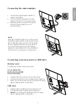 Preview for 7 page of Clas Ohlson PF-10DN-502V3RC User Manual